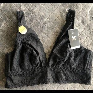 Wacoal Halo lace bralette, black size 38